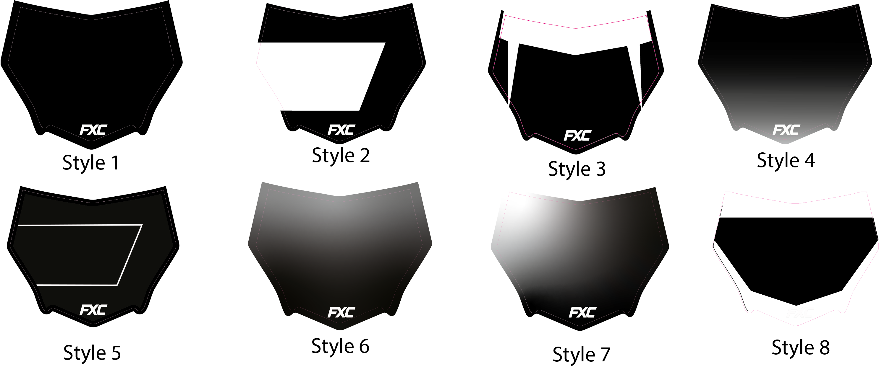 Motocutz plate decals