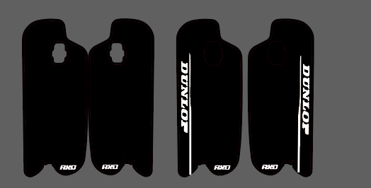 Fast ace fork decals