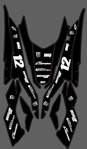 Ultra bee full graphics kit