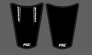 Eride pro rear fender decal
