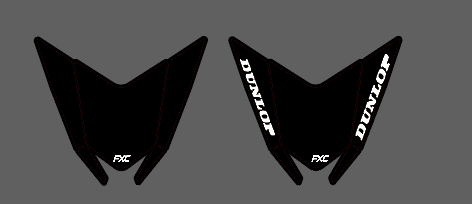 talaria MX3, MX4, MX5 rear fender decal