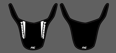 surron rear fender decal