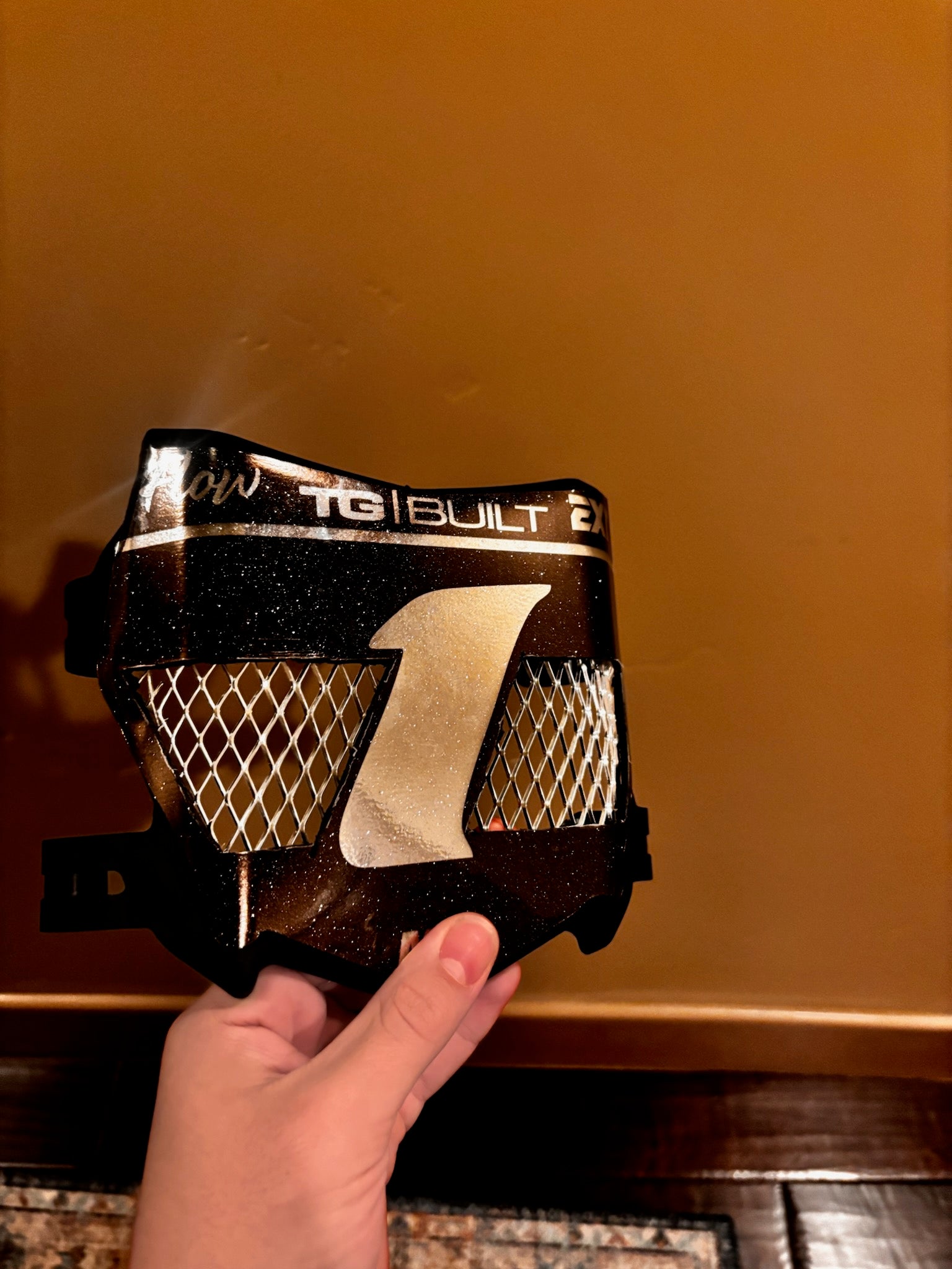 Vented motocutz plate